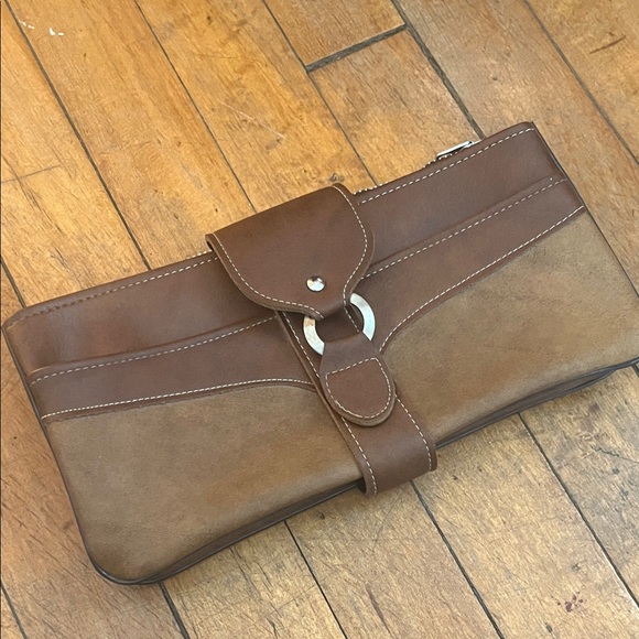 Rolfs Handbags - Rolf’s brown big wallet/ clutch